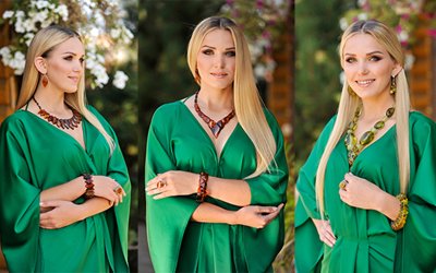 С чем носить янтарные украшения?