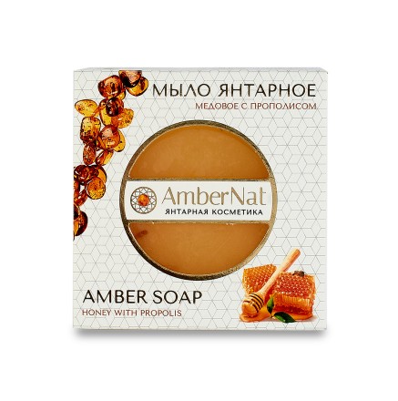 Мыло янтарное &quot;Медовое&quot; 75г купить